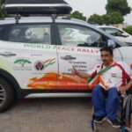 LONGEST DISTANCE COVERED BY CAR AS SPECIALLY ABLED