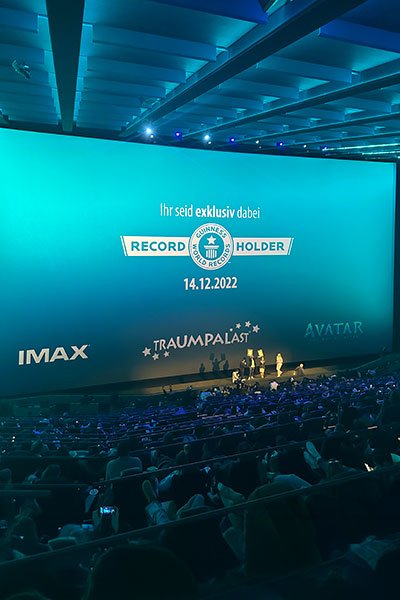 A truckload of popcorn, 350 bathtubs of soda – how to supersize a trip to the cinema!