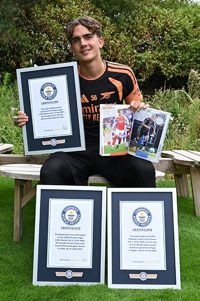 Arsenal star Max Dowman tops the class in the all-new GWR Football Edition 2027