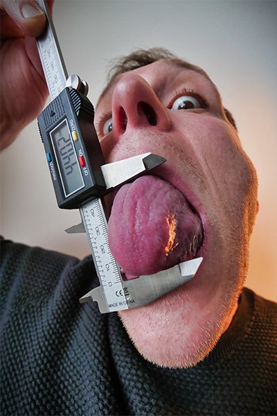 Filmmaker uses record-breaking tongue to add another title to his list of personal wins