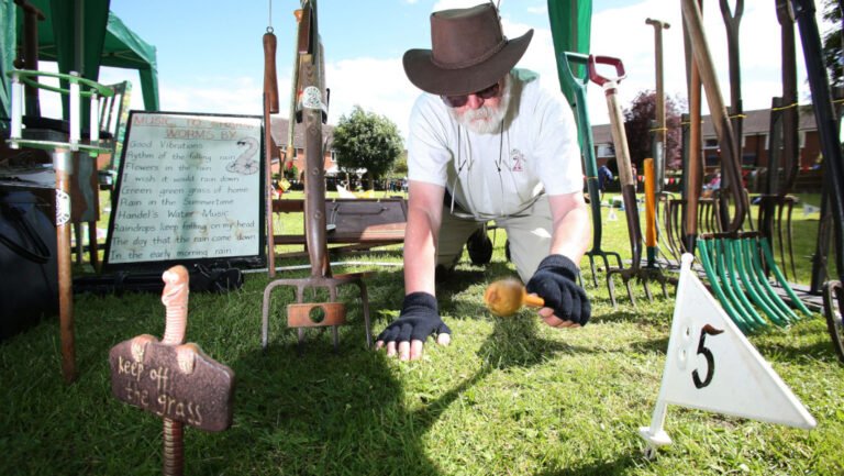 The wild world of worm charming – and the 10-year-old who took the title as Champion